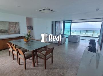 Apartamento · 242m² · 3 Quartos · 4 Vagas · D´azur - Semi Mobiliado - Vista Mar - Luxo