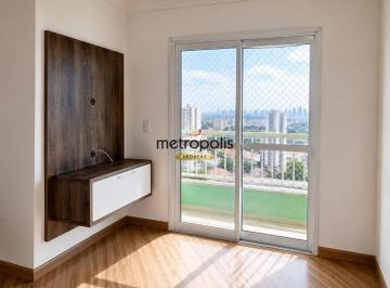 Sala · Apartamento com 2 dormitórios à venda, 52 m² por R$ 357.000,00 - Vila Príncipe de Gales - Santo Andr