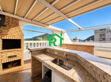 8b6282b3d4aa29d656d76fa5c58fe6a6be65e310 · Cobertura com 3 dormitórios à venda, 240 m² por R$ 1.200.000,00 - Pitangueiras - Guarujá/SP