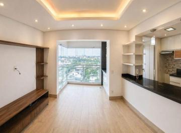Sala e Cozinha · Apartamento com 2 dormitórios para alugar, 69 m² por R$ 6.588,00/mês - Cerâmica - São Caetano do Sul