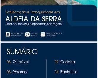 0591e5051aa5448a671f4b25db4620c84ec12390 · Casa com 6 dormitórios à venda, 1329 m² - Aldeia da Serra - Barueri/SP