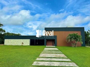 Casa · 1200m² · 9 Quartos · 6 Vagas · Mansão Cinematográfica no Condomínio Encontro das Águas