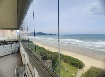 Apartamento de 3 quartos, Itapema · Apartamento frente mar climatizado 3 quartos - Pe na areia - Meia Praia