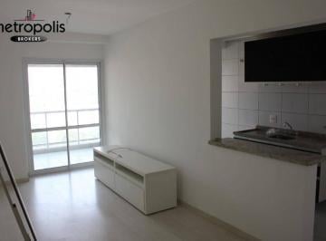 Sala · Apartamento para alugar, 75 m² por R$ 4.919,23/mês - Barcelona - São Caetano do Sul/SP