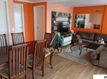 Sala · Apartamento com 3 dormitórios à venda, 106 m² por R$ 799.001,09 - Casa Branca - Santo André/SP