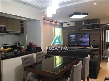 2db8575380e166322dbdc891bea0d3a64918caf2 · Apartamento com 3 dormitórios à venda, 80 m² - Utinga - Santo André/SP
