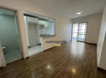 Sala · Apartamento para alugar, 75 m² por R$ 5.141,35/mês - Barcelona - São Caetano do Sul/SP