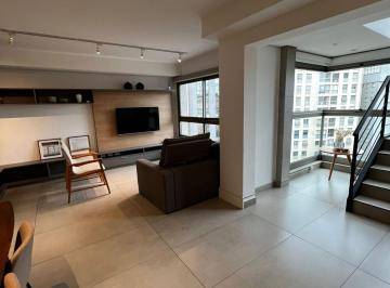 Apartamento de 2 quartos, São Paulo · Linda cobertura duplex mobiliada c/ 87m2, 2 suites e 2 vagas, no Itaim, SP