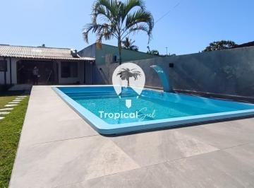 Casa · 164m² · 3 Quartos · 1 Vaga · Casa com 3 dormitórios para locação temporada, Shangri-lá, PONTAL DO PARANA - PR