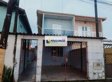 Casa · 108m² · 2 Quartos · 2 Vagas · Sobrado com 2 dorms, Princesa, Praia Grande - R$ 375 mil, Cod: 828297