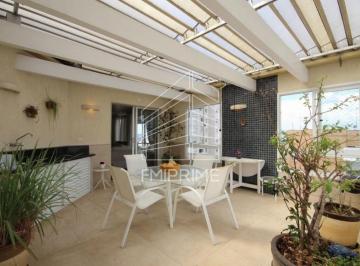 Apartamento · 264m² · 4 Quartos · 3 Vagas · COBERTURA DUPLEX COM 254 M2, 4 DORMITÓRIOS E LAZER EM PERDIZES..