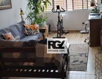f4b37e1420171b70b2ab853cf9030ec24770b5cf · Apartamento com 2 dormitórios à venda, 93 m² por R$ 430.000,00 - Campo Grande - Santos/SP