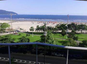 Apartamento de 3 quartos, Santos · Apartamento c/ 3 suítes com vista total mar 3 vagas de garagem e lazer completo!