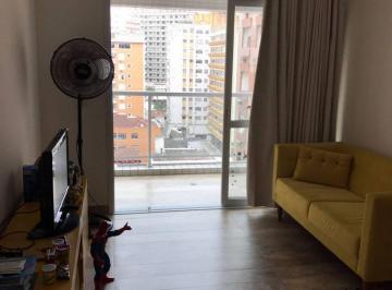 Apartamento de 1 quarto, Santos · Apartamento 1 dormitório c/ lavabo novo lazer completo 1 vaga de garagem!