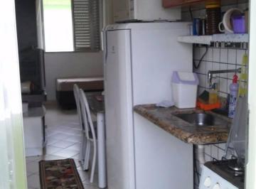 Apartamento de 1 quarto, Praia Grande · kit com mobílias 1 vaga de garagem no bairro da Guilhermina Praia Grande!!