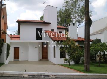 Casa · 240m² · 3 Quartos · 2 Vagas · Casa para Locação em Aldeia da Serra ? 3 Dormitórios, Suíte, Closet e Lareira