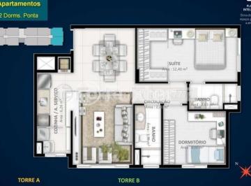 Planta.jpg · Apartamento, 2 dormitórios, 62.48 m², em Glória