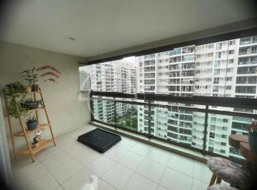 Foto 01 · Apartamento à venda na Barra Olímpica, Rio de Janeiro-RJ: 3 quartos, 1 suíte, 3 banheiros, 2 vagas d