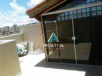 d6f517521a342909899fb6e59779373ff3226893 · Cobertura à venda, 96 m² por R$ 425.000,06 - Vila Scarpelli - Santo André/SP