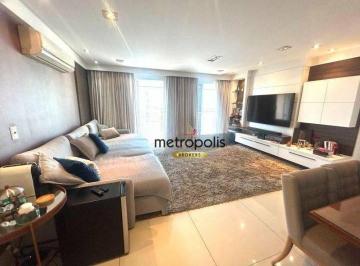 Sala · Apartamento com 3 dormitórios à venda, 118 m² por R$ 1.430.000,00 - Santa Paula - São Caetano do Sul