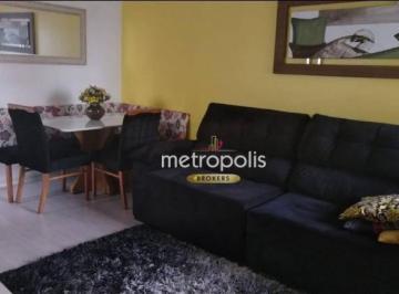 Sala · Apartamento com 2 dormitórios à venda, 50 m² por R$ 425.000,00 - Jardim Bela Vista - Santo André/SP