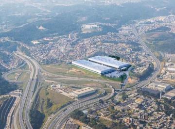 Vista aérea · Galpão Industrial em Condomínio para Locação em Embu das Artes-SP - 6 vagas de garagem, 10.497,60 m²