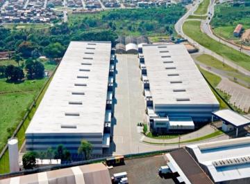 Vista Aérea · Galpão Industrial em Condomínio de Alto Padrão em Hortolândia-SP, Jardim Santa Esmeralda - 6 Vagas,