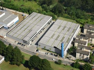 Vista Aérea · Galpão Industrial de 1.239,27 m² para locação em Cotia-SP, no bairro Jardim da Glória: aproveite est