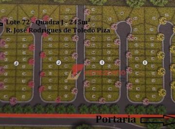 02abc5771e33b993e282eaf749525b2941eec318 · Terreno à venda, 245 m² por R$ 245.000,00 - Taquaral - Piracicaba/SP