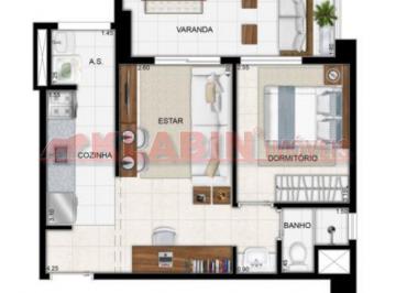 Apartamento · 47m² · 1 Quarto · 1 Vaga · Apartamento Residencial à venda, Jardim Santo Amaro, São Paulo - .