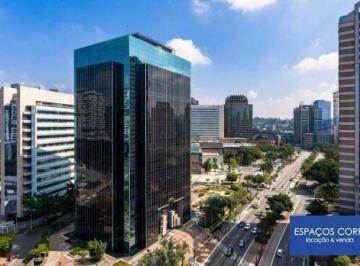 8530152c910405c6b14ab0d948358e9f1190de6b · Laje corporativa mobiliada para alugar, 1003m² - Chácara Santo Antônio (Zona Sul) - São Paulo/SP