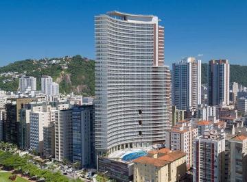 Exatamente de frente para o Mar · UNLIMITED SANTOS , unidades com 1, 2 ou 3 dorms. de frente para o mar em um dos maiores edifícios da