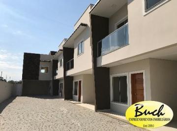 Foto 01 · Sobrado Geminado Novo com 3 Quartos no Bom Retiro, Joinville-SC: 154,48 m² privativos, Suíte, 3 Sala