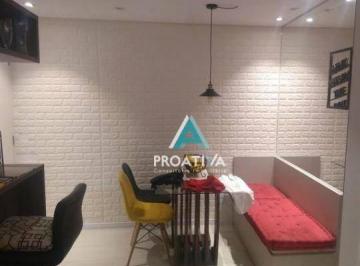 be4e6a7f7b02c1f2bebad67ab409707c6580d8b7 · Apartamento com 2 dormitórios à venda, 47 m² por R$ 390.000,09 - Vila Valparaíso - Santo André/SP