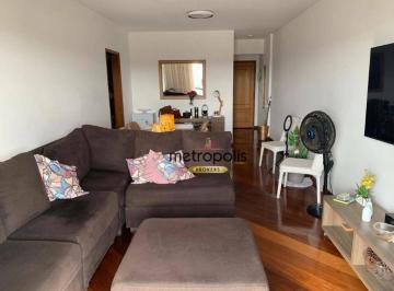 Sala · Apartamento com 3 dormitórios à venda, 100 m² por R$ 790.000,00 - Santo Antônio - São Caetano do Sul