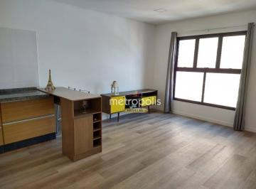 studio · Apartamento com 1 dormitório para alugar, 36 m² por R$ 2.779,00/mês - Santa Paula - São Caetano do S