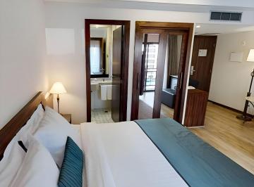 Apartamento · 30m² · 1 Quarto · 1 Vaga · Flat totalmente mobiliado e com serviços para investimento.