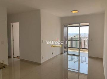 Sala · Apartamento com 3 dormitórios para alugar, 76 m² por R$ 5.002,17/mês - Vila Floresta - Santo André/S