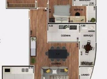 ef72f3952251f8838147d852f4c7f001903490bb · Apartamento Residencial à venda, Vila Assis Brasil, Mauá - AP0388.