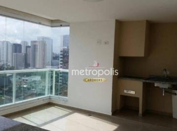 Sacada Gourmet · Apartamento com 3 dormitórios à venda, 132 m² por R$ 1.233.100,00 - Jardim do Mar - São Bernardo do