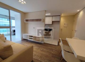 a79ac6fd826a87baaba6c2a8cd94a18d331311b3 · Apartamento com 1 dormitório para alugar, 49 m² por R$ 4.000,00/mês - Ponta da Praia - Santos/SP