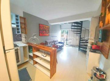 Apartamento · 54m² · 1 Quarto · 1 Vaga · Flat proximo aos hospitais: Oswaldo Cruz, Beneficência Portuguesa e Sta. Catarina