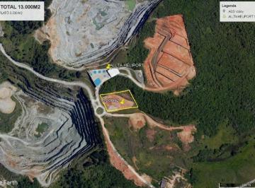ALLTA HELIPORT · Vende-se terreno em Barueri, 13.000m2 de área total com um platô de 9.000m2, ZUP l, localizado no AL