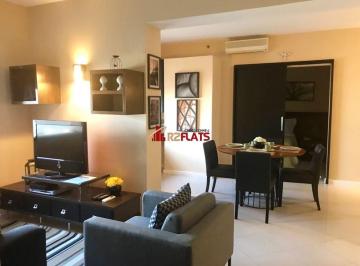 Apartamento · 74m² · 2 Quartos · 2 Vagas · Flat com ótimo preço no bairro Itaim Bibi. Confira!