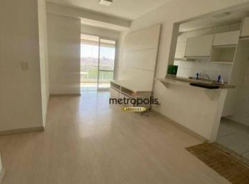 Sala · Apartamento com 2 dormitórios para alugar, 75 m² por R$ 5.190,00/mês - Barcelona - São Caetano do Su