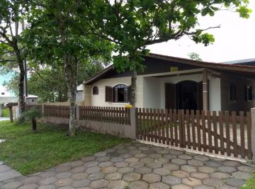 Fachada · Casa com piscina, ar + 3 suítes para alugar, 120 m² por R$ 1.100,00/dia - Balneário de Shangri-la - 