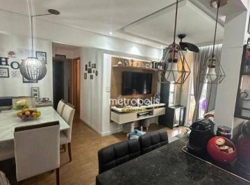 Vista de entrada · Apartamento com 2 dormitórios à venda, 68 m² por R$ 694.000,00 - Fundação - São Caetano do Sul/SP