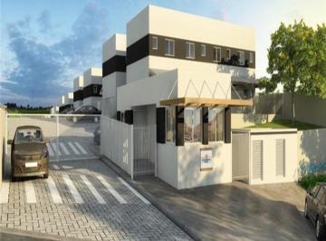 Casa · 50m² · 2 Quartos · 1 Vaga · Casas de 50m² - 2 dormitorios - quintal de 12m² nos fundos - 1 vaga garagem+Laze
