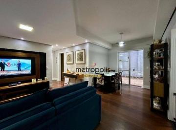 Sala · Apartamento com 2 dormitórios à venda, 78 m² por R$ 679.000,00 - Barcelona - São Caetano do Sul/SP