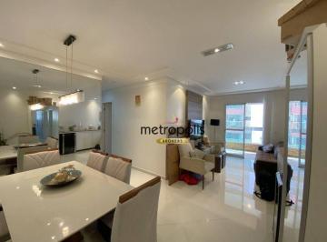 Salas · Apartamento com 2 dormitórios à venda, 77 m² por R$ 750.000,00 - Santa Paula - São Caetano do Sul/SP